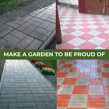 1 pcs Plastic Mold Concrete Parquet Patio Paving Mold
