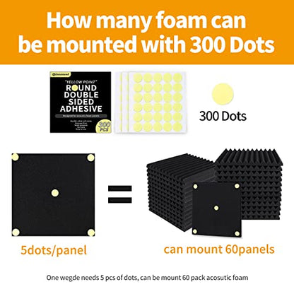 300 Pack Yellow Point Double (300 Count)