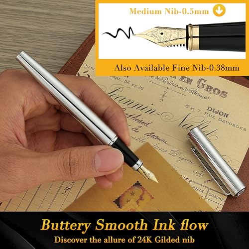 Silver Fountain Pen
