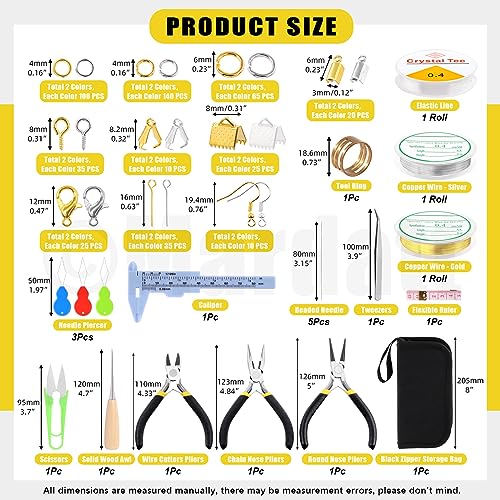 950Pcs Jewelry Making Supplies Kit