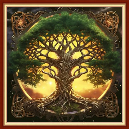 Cross Stitch Stamped Full Embroidery Kits DIY 11CT Cotton Thread Printed DIY Needlepoint Kits Craft Needlework Set Cross