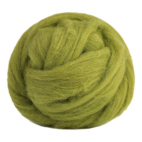 3.53oz Needle Felting Wool Roving Wool for Felting Wool Felting Supplies (3.5 Ounce)