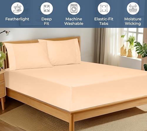 100% Organic Cotton Fitted Sheet