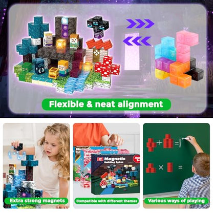 200 PCS Magnetic Blocks (200 Count)