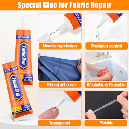 Fabric Glue Permanent (60 Fl Oz)