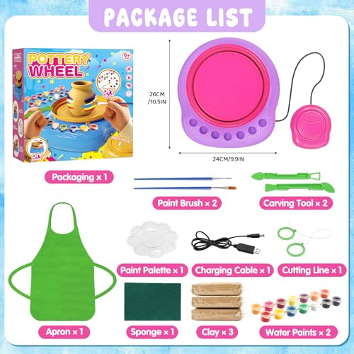 Pottery Wheel for Kids Beginners