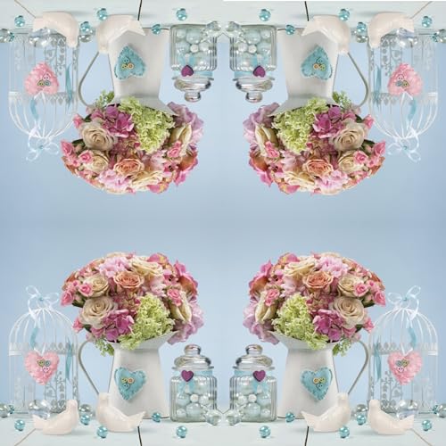 20 ct 13x13 Flowers Paper Luncheon Decoupage Napkins (20 Count)