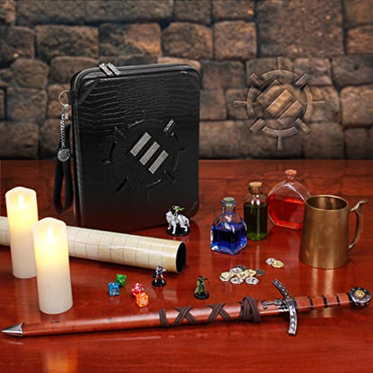 DnD Binder Collector's Edition RPG Organizer Case with Built