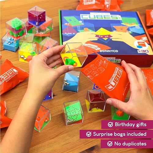 Brain Teaser Puzzles Cubes Kids Party Favors Pack 30. Pinata Goodie Bags Stuffers for Kids 3
