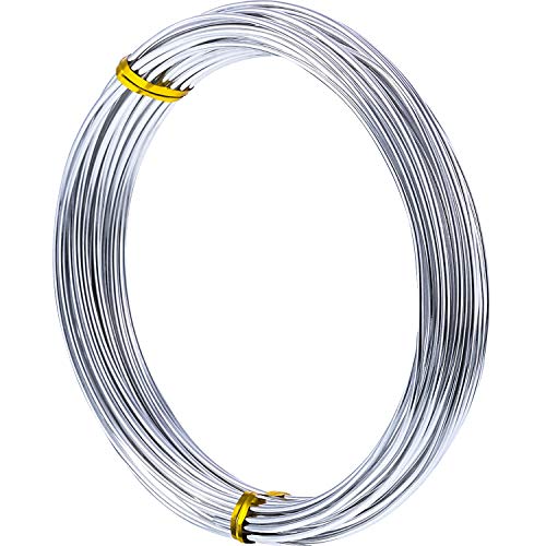 1 Roll Aluminum Wire for Jewelry Making (33 Foot)