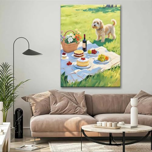 Paint by Numbers Kit for Adults Framed