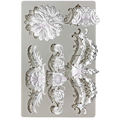 Baroque Style Ornament Curlicues Silicone Molds 3
