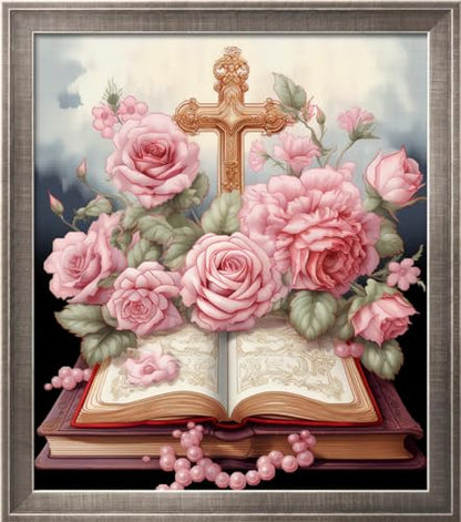 Cross Stitch Stamped Kit for Adults