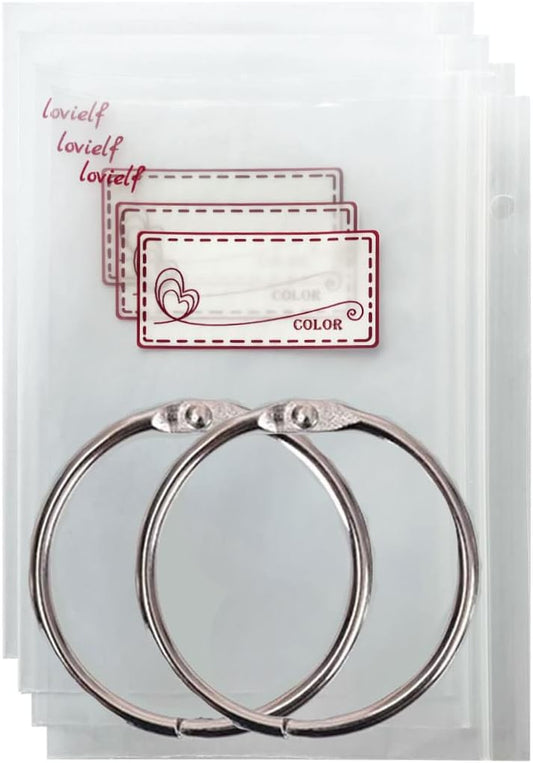 lovielf Embroidery Threads Floss Bag Organizer (100 Pack)