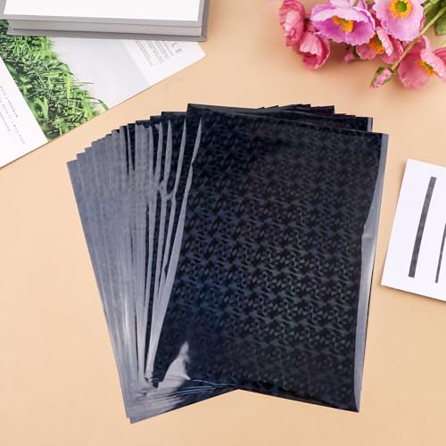 50 Sheets Black Gemstone Toner Reactive Foil (50 count)