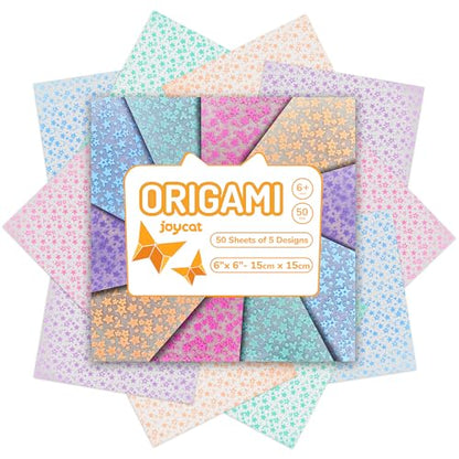 Deep Glow in the Dark Origami Paper (50 Count)
