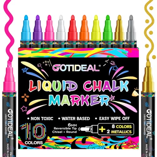 Liquid Chalk Markers (10 Count)