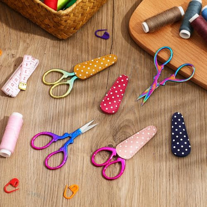 4 Pcs Small Embroidery Scissors (4 Count)