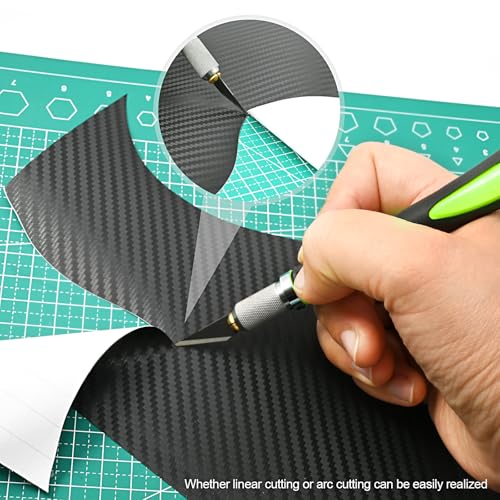 Precision Hobby Knife Set Utility Craft Knife Kit with 10PCS Blades for Art