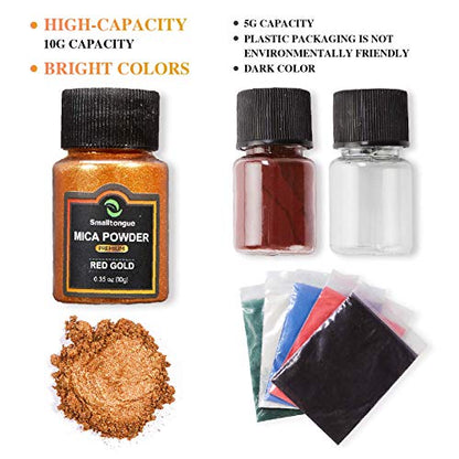 Mica Powder 36 Colors (12.6 Ounce)