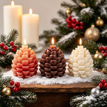Pinecone Candle Mold