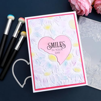 3D Embossing Folder and Metal Die Set for Card Making