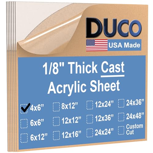Duco Clear Cast Acrylic Sheets 1