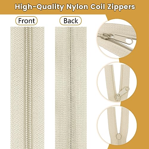 3 mm Nylon Endless Zipper Set with Slider