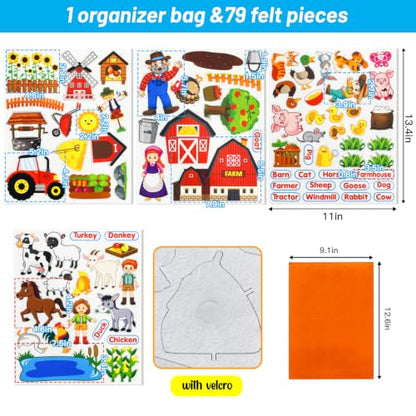 Felt Flannel Board Story Pieces for Toddlers Preschool