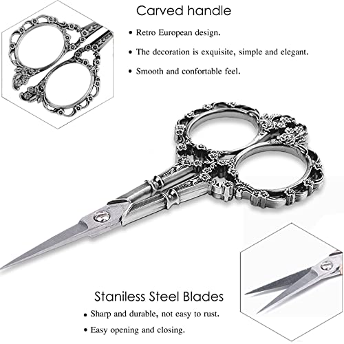4.5inch Sewing Embroidery Scissors Craft Shear (2 Count)