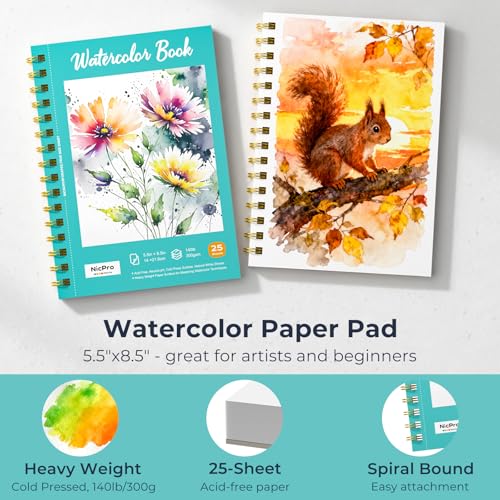 Watercolor Paint Set for Adults Kids