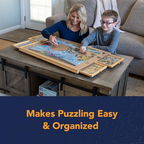 The Original Puzzle Board with Drawers
