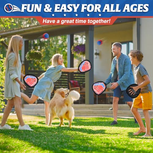 4 Packs Catch Ball Game Set (4 Count)