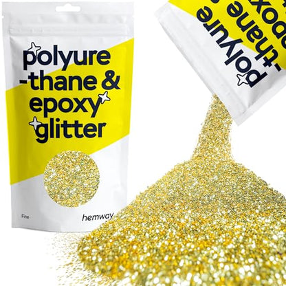 Resin Glitter Sand Gold 100g Fine Polyurethane & Epoxy Glitter (3.5274 Ounce)