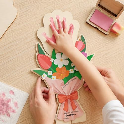 DIY Mothers Day Crafts for Kids Handprint Art