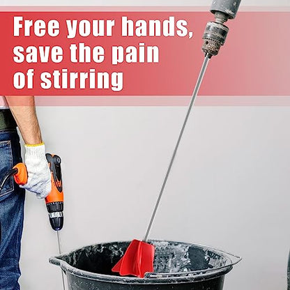 11" 12 Pcs Paint Stirrer for Drill (12 Count)