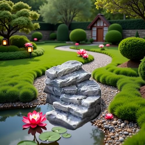 Curved Stone Steps Miniature Fairy Garden Accessories