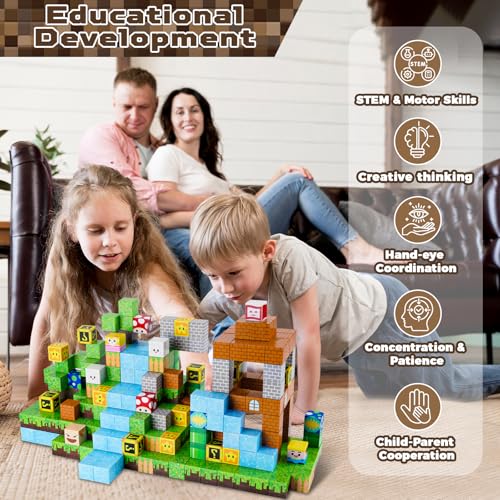 100PCS Magnetic Blocks