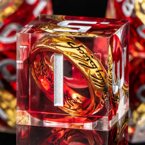 Magic Lord Rings DND Dice Set with Box