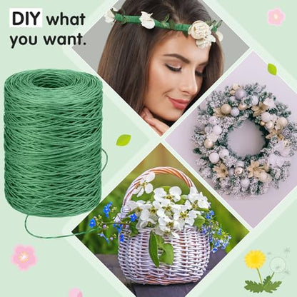 673 Feet Floral Vine Bind Wire Rustic Craft Wire