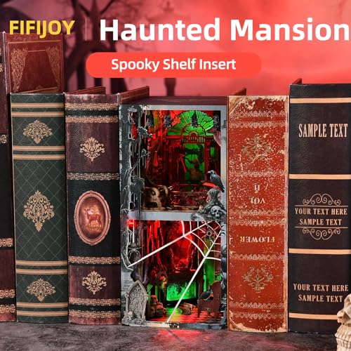 Haunted House Halloween Book Nook Kit
