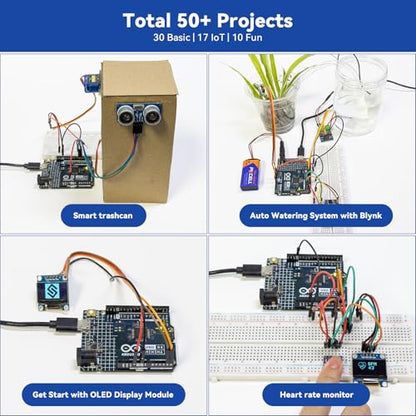 Ultimate Sensor Kit with Original Arduino Uno R4 Minima