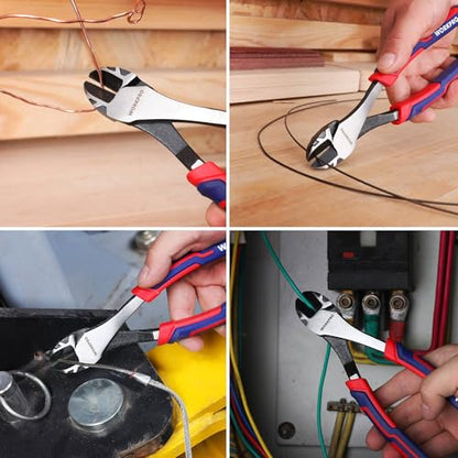 8 Inch High Leverage Diagonal Pliers