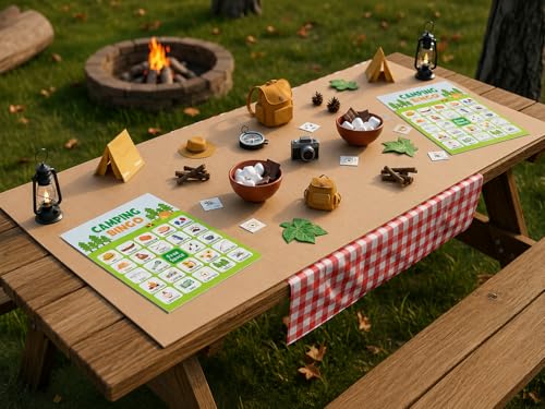 Camping Bingo Game