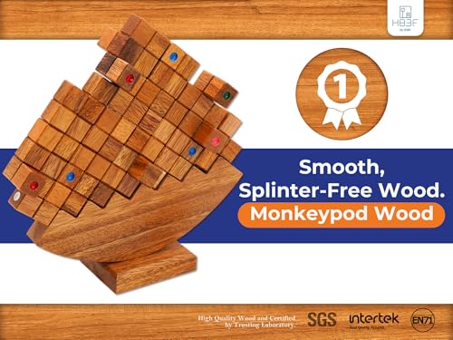 Wooden Balance Stacking Tower