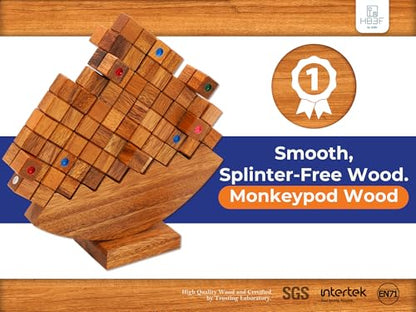 Wooden Balance Stacking Tower