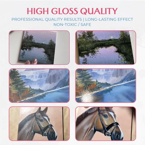 High Gloss Acrylic Varnish 33.81 fl oz 1000 ml (33.81 Fl Oz)