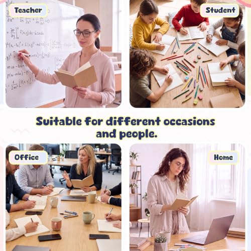 100 Pack A6 Composition Notebooks 4"x5.8" Wide Ruled Notebook