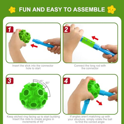Fort Building Kit for Kids
