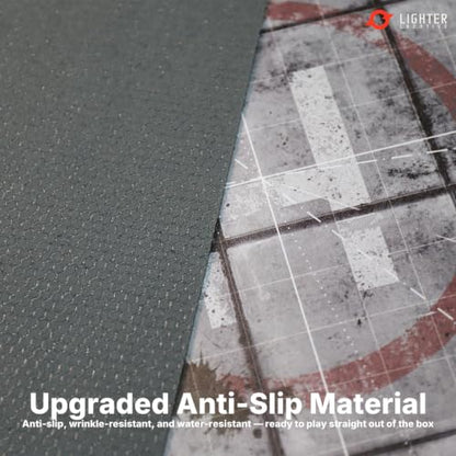 44'' x 60'' Battle Mat Gridded War